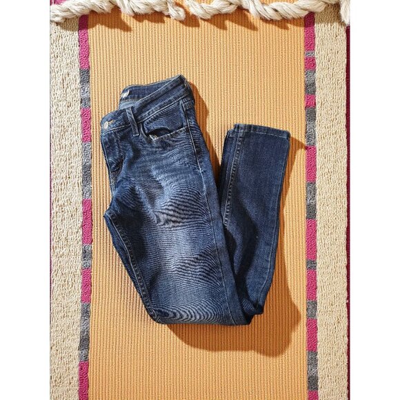 Levi’s 535 Super Skinny Jeans Sz 29 – Mid Rise Stretch Denim, Classic Blue - Picture 6 of 14